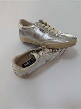 Golden Goose  NWOT Metallic Silver 39